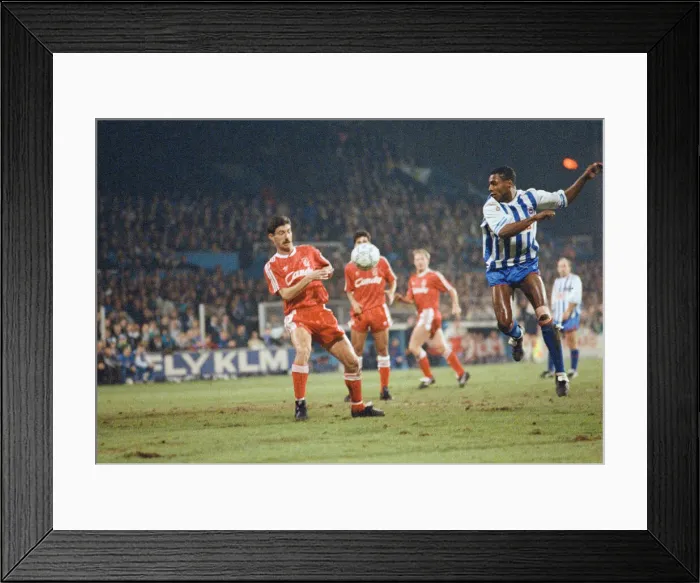 Framed Print : FA Cup 4th round replay at the Goldstone Ground, Hove. Brighton Framed Print : FA Cup 4th round replay at the Goldstone Ground, Hove. Brighton