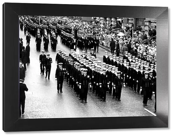 London Victory Parade of 1982. British victory parade held after the defeat of Argentina