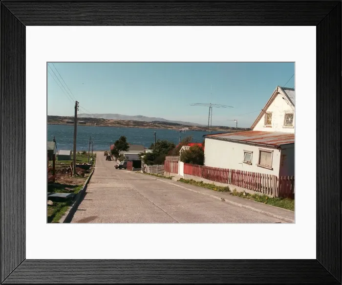 Framed Print : Port Stanley, capital of the Falkland Islands - March 1999 Framed Print : Port Stanley, capital of the Falkland Islands - March 1999