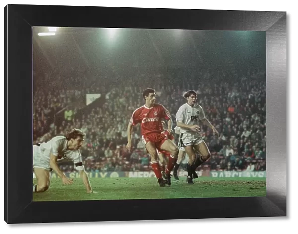 FA Cup 3rd round replay at Anfield. Liverpool 8 v Swansea City 0. Ian Rush