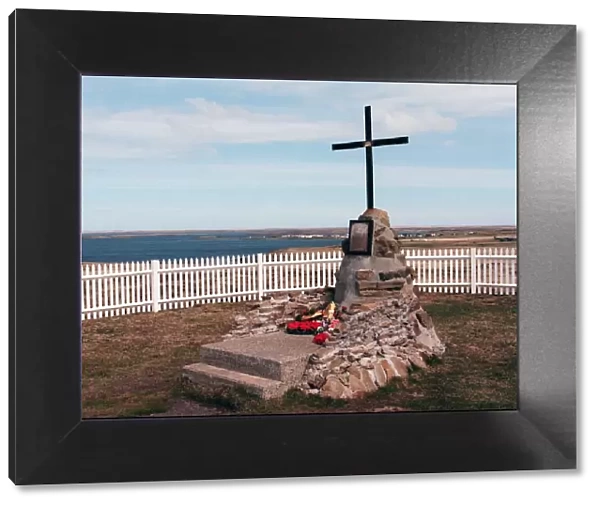 Memorial Stone, Falkland Islands - March 1999