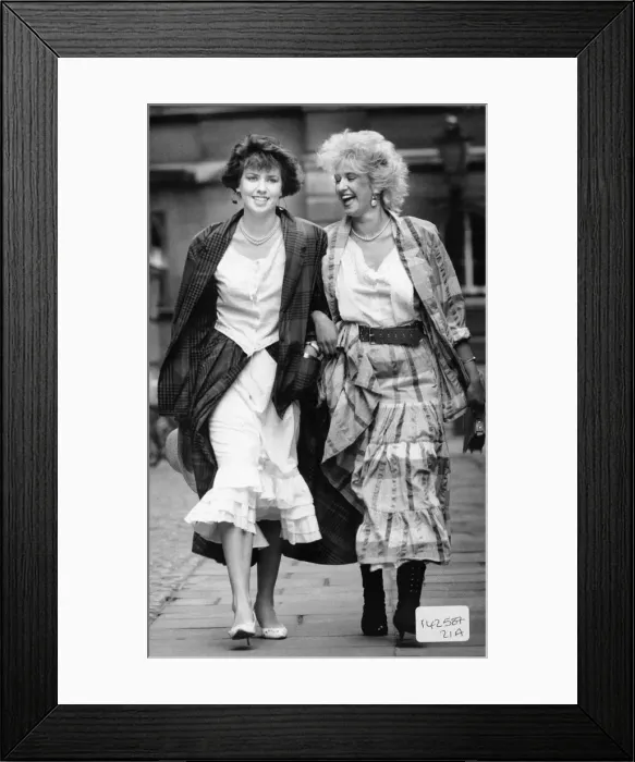 Framed Print : Cambridge Fashion, April 1987 Framed Print : Cambridge Fashion, April 1987