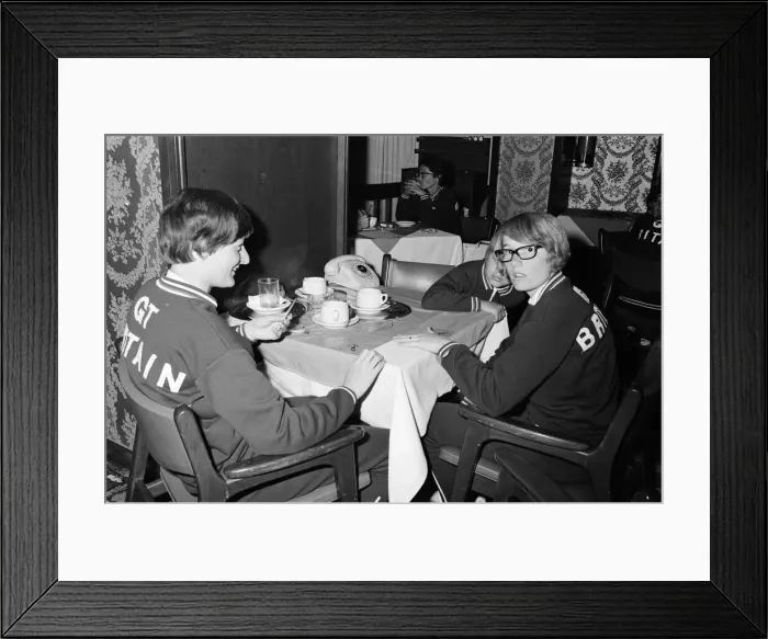 Framed Print : The British Womens football team in Mexico City for the Womens World Cup Framed Print : The British Womens football team in Mexico City for the Womens World Cup