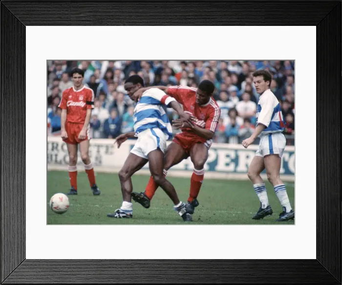 Framed Print : FA Cup Quarter Final match at Loftus Road. Queens Park Rangers 2 v Liverpool 2 Framed Print : FA Cup Quarter Final match at Loftus Road. Queens Park Rangers 2 v Liverpool 2
