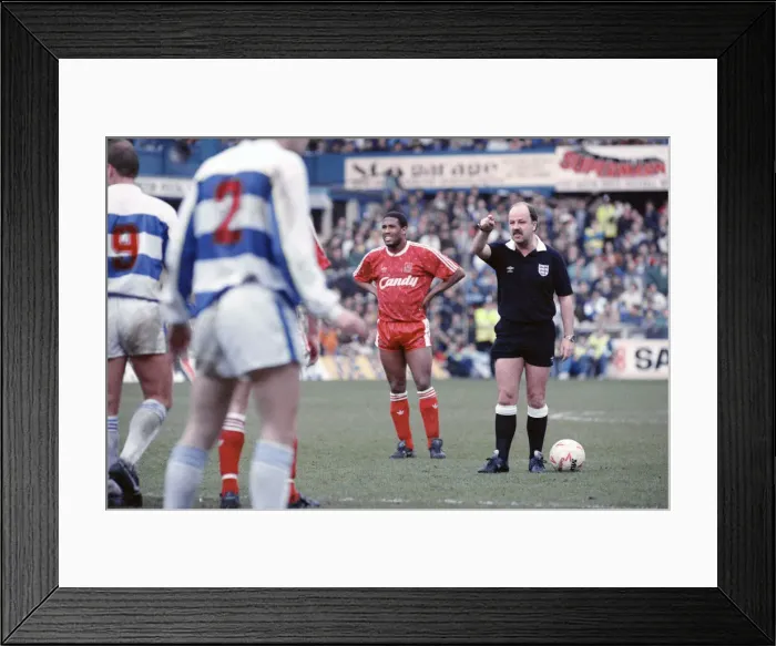 Framed Print : FA Cup Quarter Final match at Loftus Road. Queens Park Rangers 2 v Liverpool 2 Framed Print : FA Cup Quarter Final match at Loftus Road. Queens Park Rangers 2 v Liverpool 2