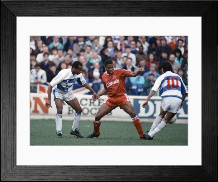 Framed Print : FA Cup Quarter Final match at Loftus Road. Queens Park Rangers 2 v Liverpool 2 Framed Print : FA Cup Quarter Final match at Loftus Road. Queens Park Rangers 2 v Liverpool 2