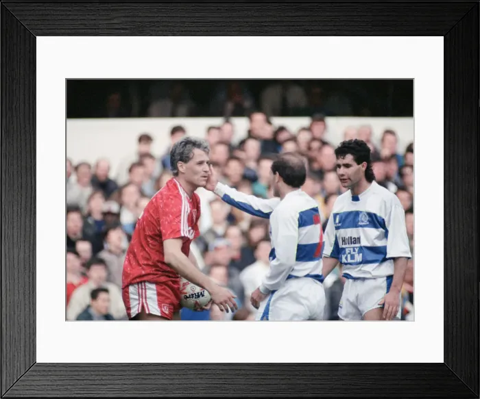 Framed Print : FA Cup Quarter Final match at Loftus Road. Queens Park Rangers 2 v Liverpool 2 Framed Print : FA Cup Quarter Final match at Loftus Road. Queens Park Rangers 2 v Liverpool 2