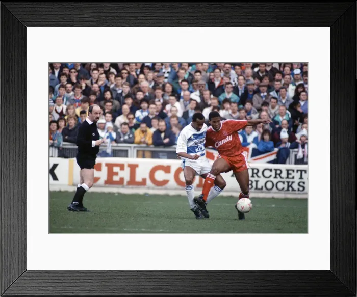 Framed Print : FA Cup Quarter Final match at Loftus Road. Queens Park Rangers 2 v Liverpool 2 Framed Print : FA Cup Quarter Final match at Loftus Road. Queens Park Rangers 2 v Liverpool 2