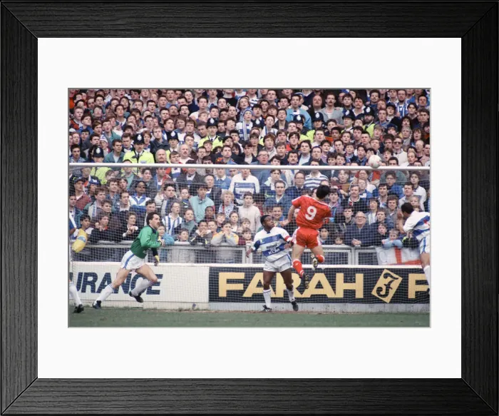 Framed Print : FA Cup Quarter Final match at Loftus Road. Queens Park Rangers 2 v Liverpool 2 Framed Print : FA Cup Quarter Final match at Loftus Road. Queens Park Rangers 2 v Liverpool 2
