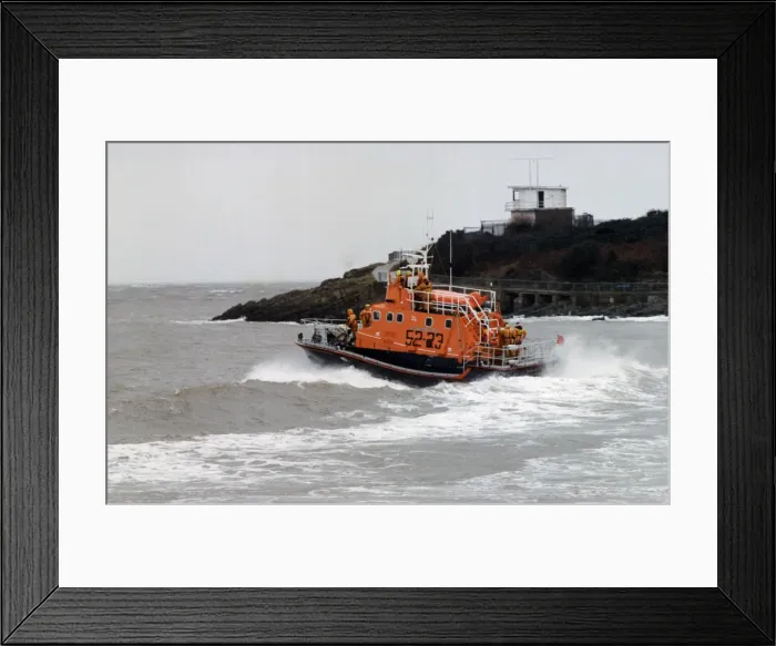 Framed Print : The Barry lifeboat The Margaret Frances Love in action Framed Print : The Barry lifeboat The Margaret Frances Love in action