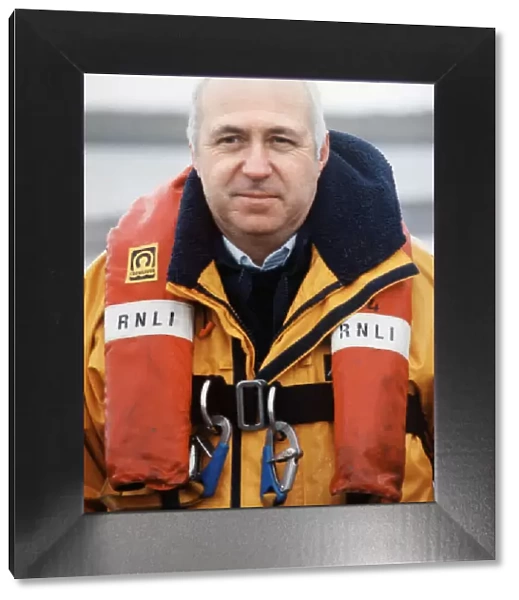 Barry lifeboat member Trevor Harris. 19th January 1998