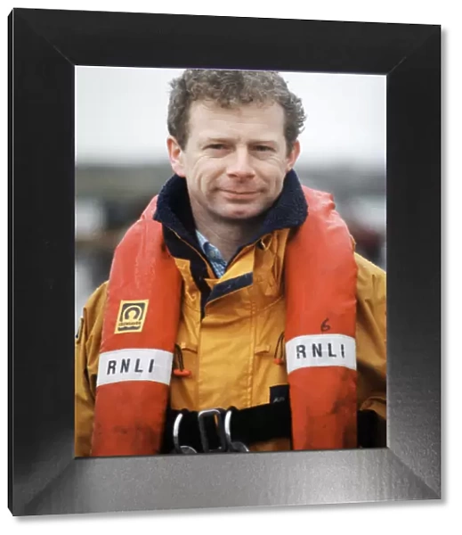Barry lifeboat member Keith Carroll. 19th January 1998