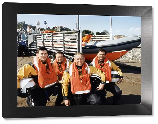 The new Penarth lifeboat Spirit of Penarth
