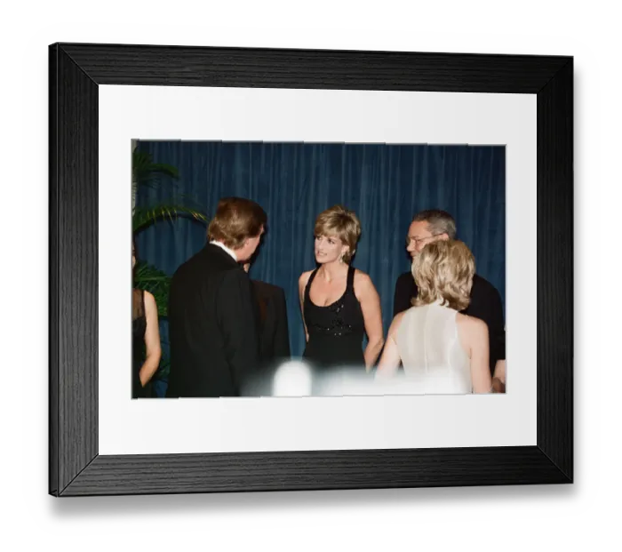 Framed Print : Diana, Princess of Wales attends the United Cerebral Palsy