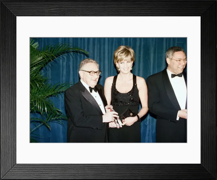 Framed Print : Diana, Princess of Wales attends the United Cerebral Palsy
