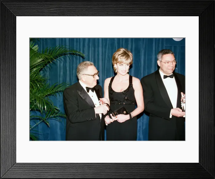 Framed Print : Diana, Princess of Wales attends the United Cerebral Palsy