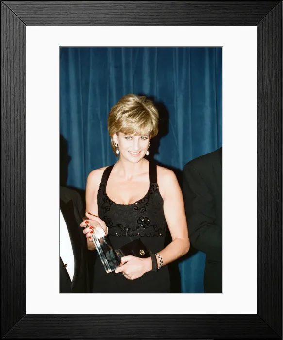 Framed Print : Diana, Princess of Wales attends the United Cerebral Palsy Framed Print : Diana, Princess of Wales attends the United Cerebral Palsy