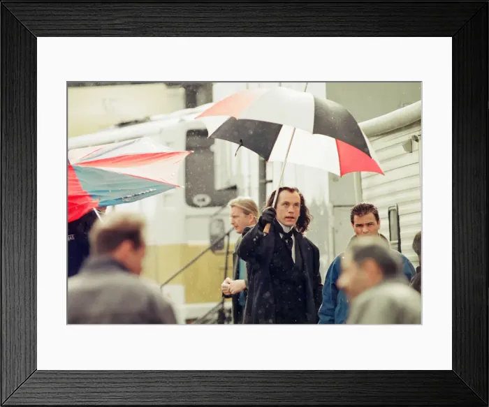 Framed Print : Filming of Mary Reilly, an American horror film starring Julia Roberts and John Malkovich Framed Print : Filming of Mary Reilly, an American horror film starring Julia Roberts and John Malkovich