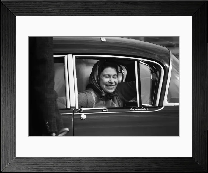 Framed Print : Queen Elizabeth II at Windsor Great Park, Berkshire. 1st May 1971 Framed Print : Queen Elizabeth II at Windsor Great Park, Berkshire. 1st May 1971