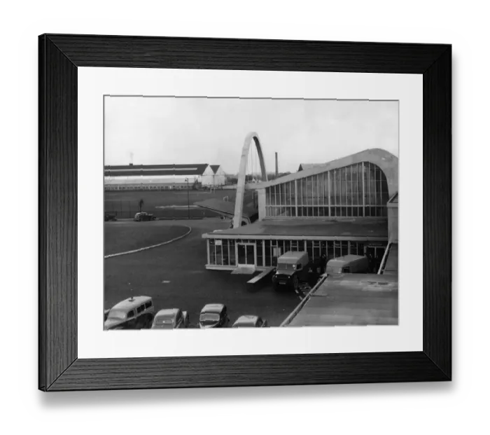 Framed Print : New terminal at Renfrew Airport, Scotland, 1st November 1957