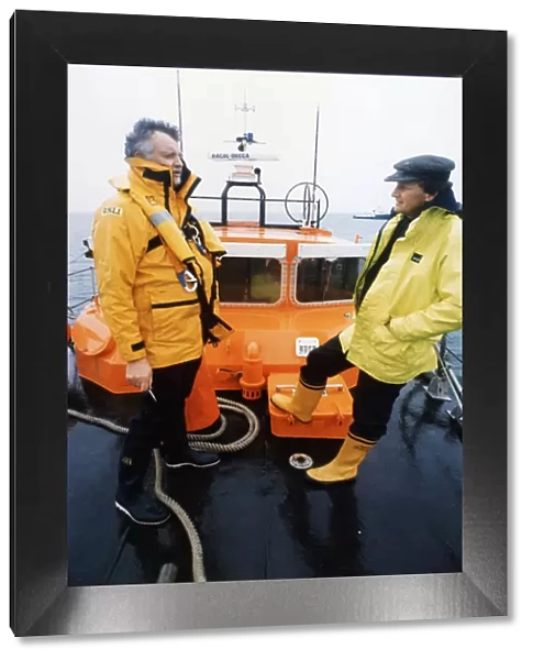 Tenby RNLI lifeboat crew, October 1992