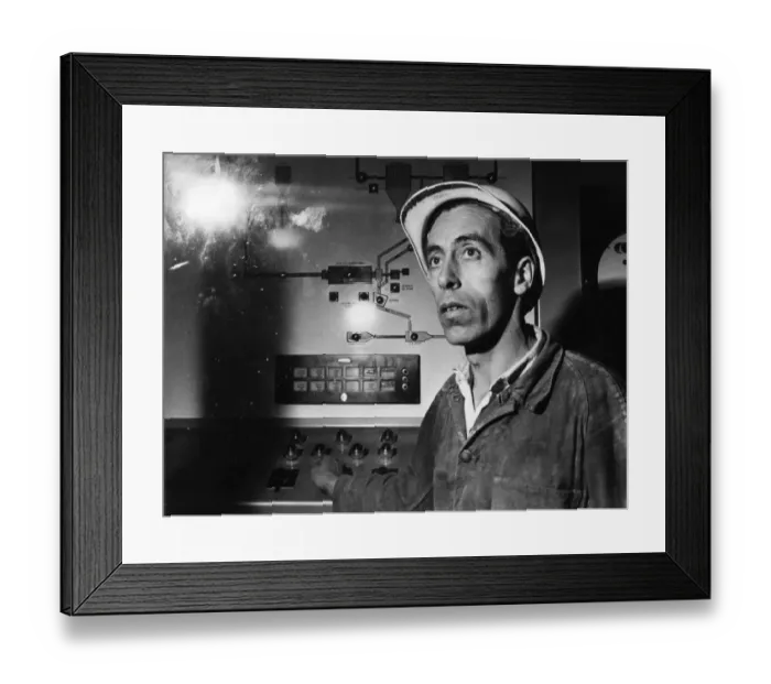 Framed Print : Norman Cement Works Feature, Coldhams Lane, Cherry Hinton, Cambridge, September 1972