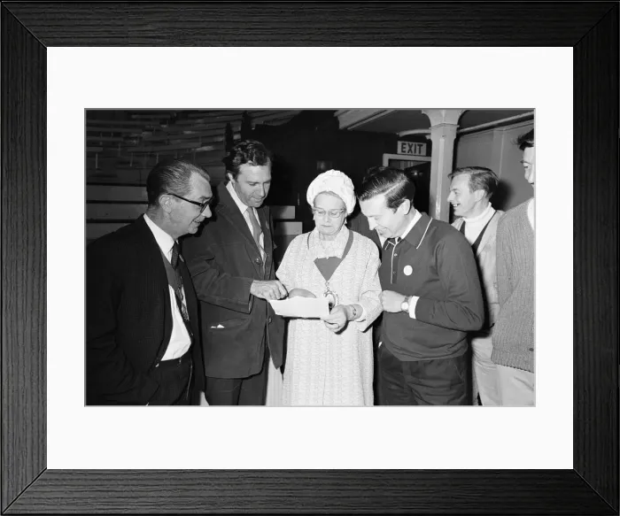 Framed Print : West Bromwich Charity Walk in aid of the Mayors Holiday Home for the Aged Project