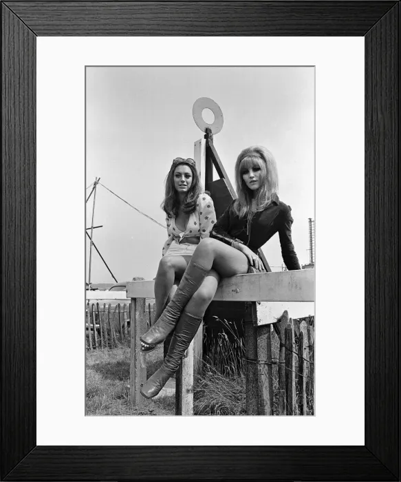 Framed Print : The Jazz and Pop Festival, held at Plumpton Racecourse, East Sussex