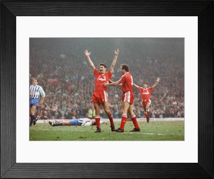 Framed Print : FA Cup 4th round. Liverpool v Brighton and Hove Albion. Anfield, Liverpool, Merseyside Framed Print : FA Cup 4th round. Liverpool v Brighton and Hove Albion. Anfield, Liverpool, Merseyside