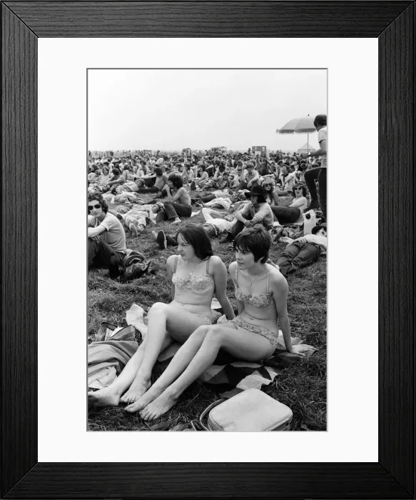 Framed Print : The Jazz and Pop Festival, held at Plumpton Racecourse, East Sussex. 10th August 1969 Framed Print : The Jazz and Pop Festival, held at Plumpton Racecourse, East Sussex. 10th August 1969