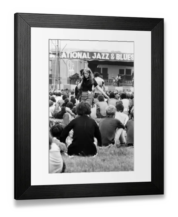 Framed Print : The Jazz and Pop Festival, held at Plumpton Racecourse, East Sussex Framed Print : The Jazz and Pop Festival, held at Plumpton Racecourse, East Sussex