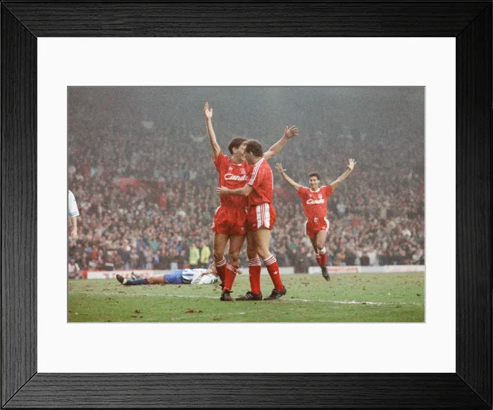 Framed Print : FA Cup 4th round. Liverpool v Brighton and Hove Albion. Anfield, Liverpool, Merseyside