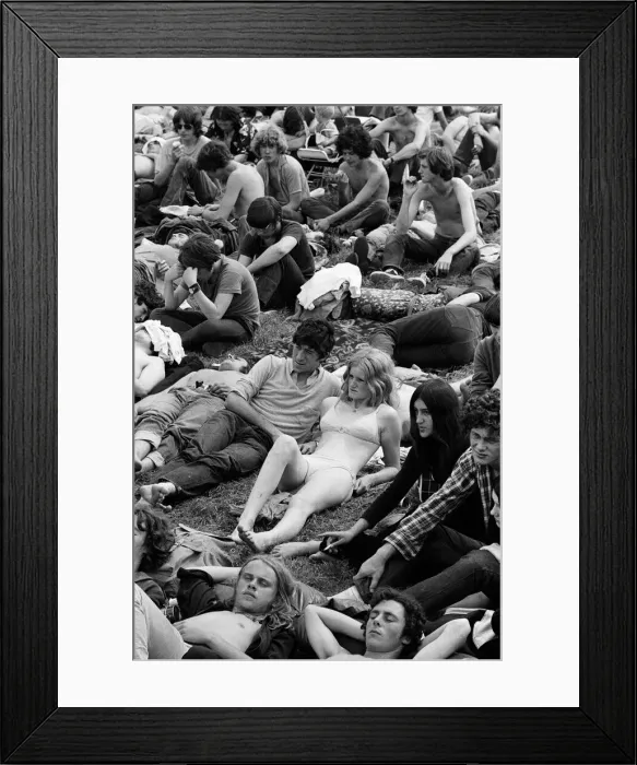 Framed Print : The Jazz and Pop Festival, held at Plumpton Racecourse, East Sussex. 10th August 1969 Framed Print : The Jazz and Pop Festival, held at Plumpton Racecourse, East Sussex. 10th August 1969
