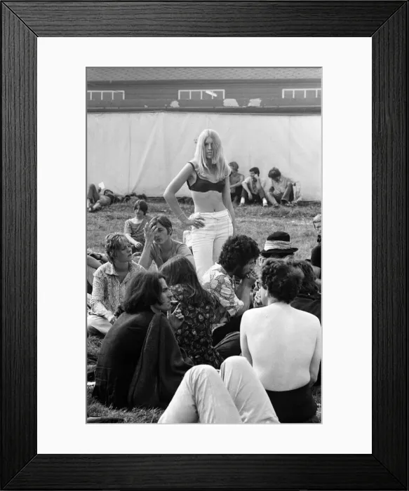 Framed Print : The Jazz and Pop Festival, held at Plumpton Racecourse, East Sussex Framed Print : The Jazz and Pop Festival, held at Plumpton Racecourse, East Sussex