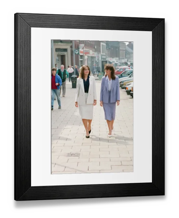 Framed Print : Northallerton & Crathorne Fashion Feature, Tuesday 15th May 1990