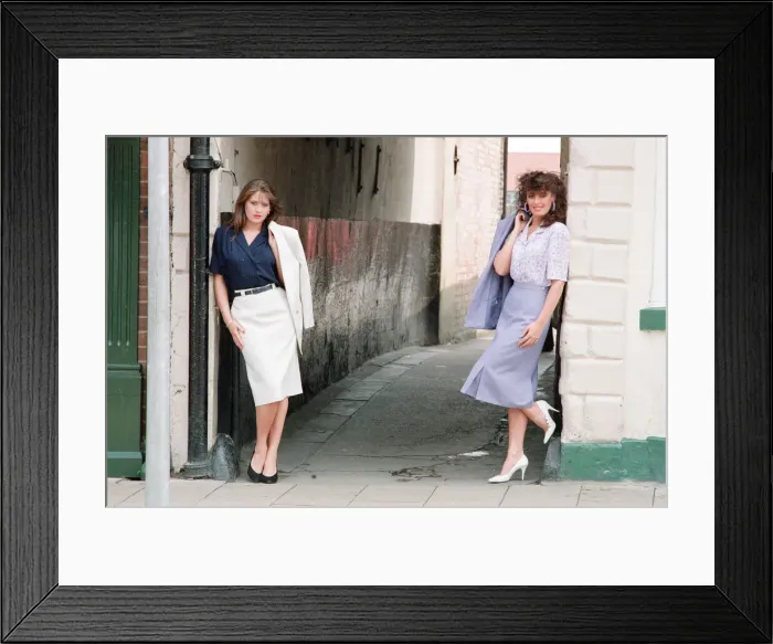 Framed Print : Northallerton & Crathorne Fashion Feature, Tuesday 15th May 1990 Framed Print : Northallerton & Crathorne Fashion Feature, Tuesday 15th May 1990