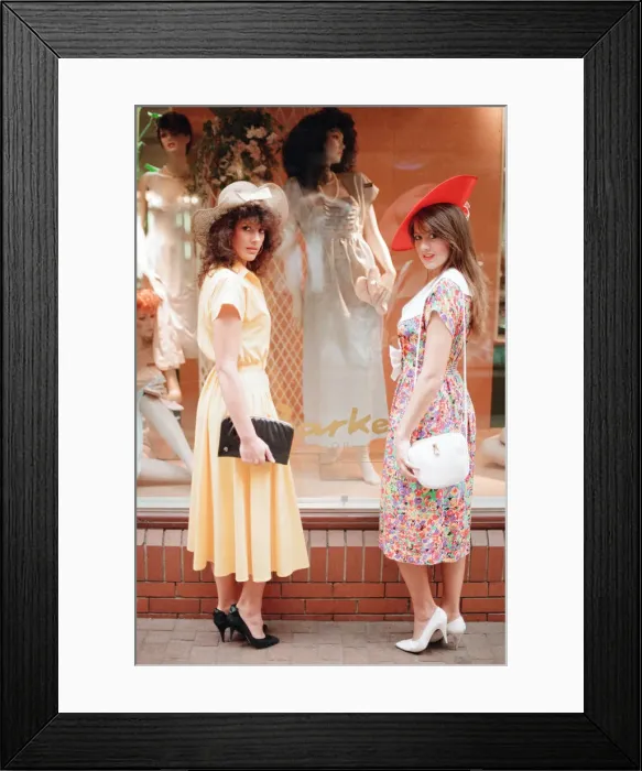 Framed Print : Northallerton & Crathorne Fashion Feature, Tuesday 15th May 1990