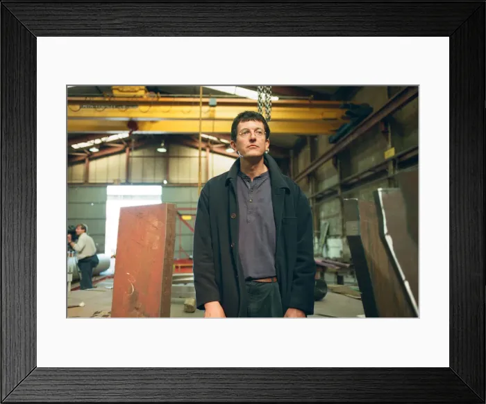 Framed Print : Work in progress at Hartlepool Steel Fabrications on the Gateshead Angel of the North Framed Print : Work in progress at Hartlepool Steel Fabrications on the Gateshead Angel of the North
