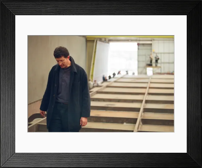 Framed Print : Work in progress at Hartlepool Steel Fabrications on the Gateshead Angel of the North Framed Print : Work in progress at Hartlepool Steel Fabrications on the Gateshead Angel of the North