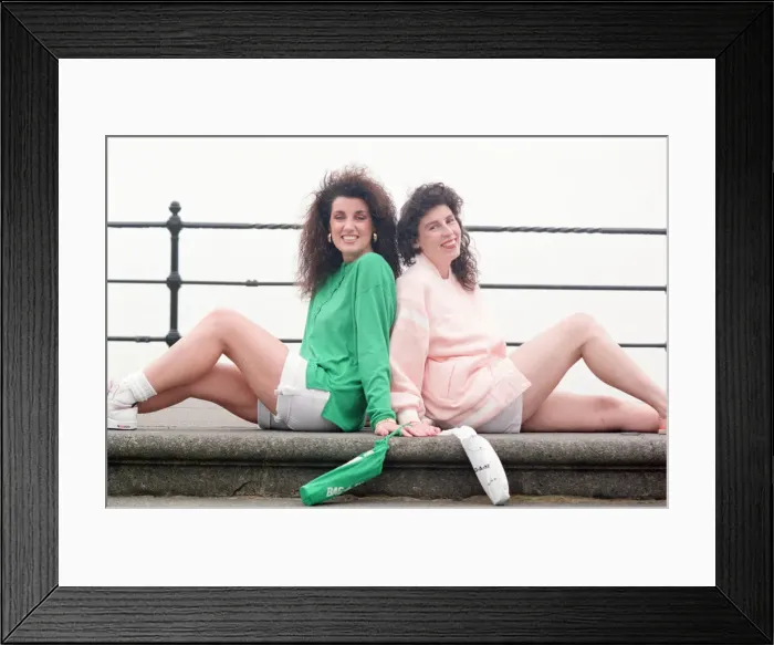 Framed Print : Redcar Fashion, Monday 23rd April 1990, Caroline wears a Peach reversible jacket 13 Framed Print : Redcar Fashion, Monday 23rd April 1990, Caroline wears a Peach reversible jacket 13