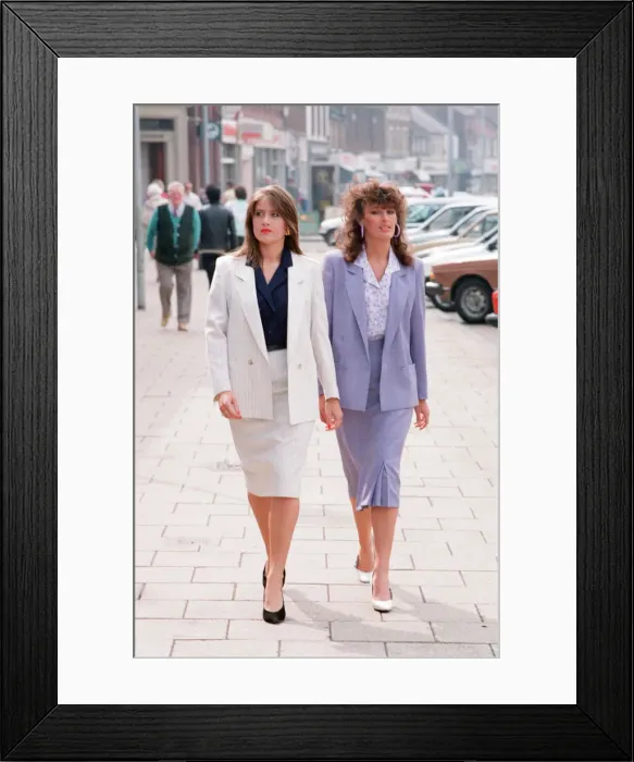 Framed Print : Northallerton & Crathorne Fashion Feature, Tuesday 15th May 1990 Framed Print : Northallerton & Crathorne Fashion Feature, Tuesday 15th May 1990