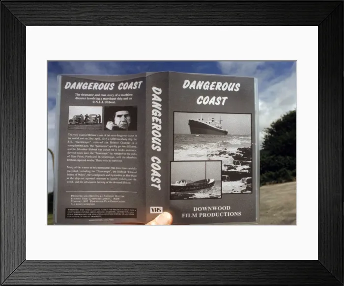Framed Print : Video production detailing the Samtampa incident. Circa 1990s Framed Print : Video production detailing the Samtampa incident. Circa 1990s
