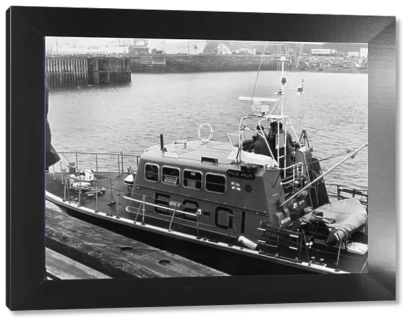 RNLB Arun, the first prototype boat Arun class lifeboat stationed in Barry, Wales