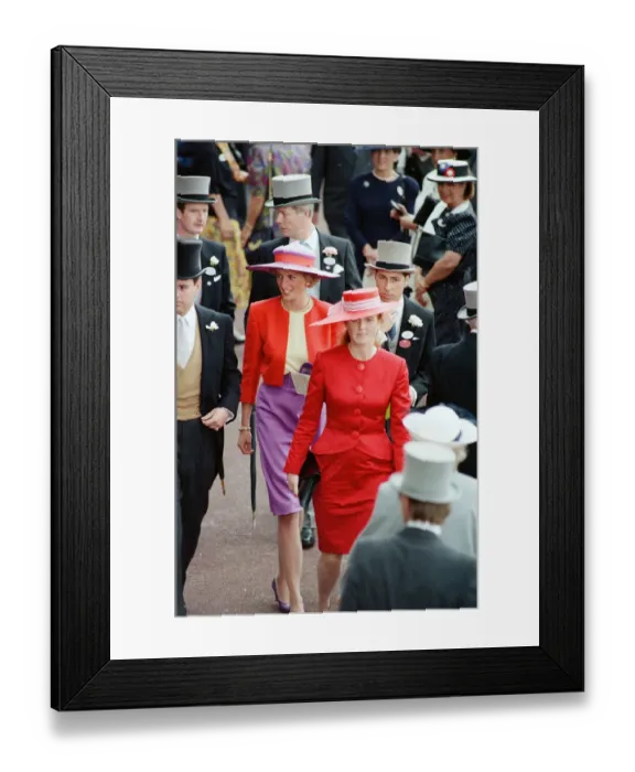 Framed Print : Prince Andrew, Princess Diana, Viscount Linley and Sarah Ferguson Framed Print : Prince Andrew, Princess Diana, Viscount Linley and Sarah Ferguson