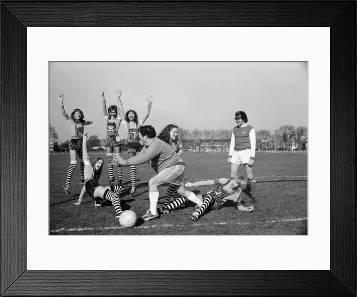 Framed Print : Billed as the worlds most beautiful football match, The Lumley Lovers v Framed Print : Billed as the worlds most beautiful football match, The Lumley Lovers v