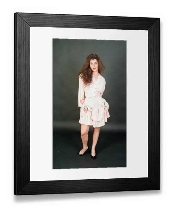 Framed Print : Middlesbrough Fashion, Tuesday 1st May 1990 Framed Print : Middlesbrough Fashion, Tuesday 1st May 1990
