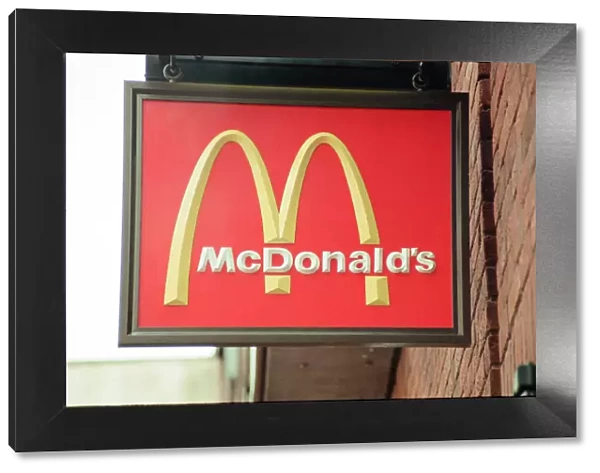 McDonalds Logo, Tamworth, 11th April 1991