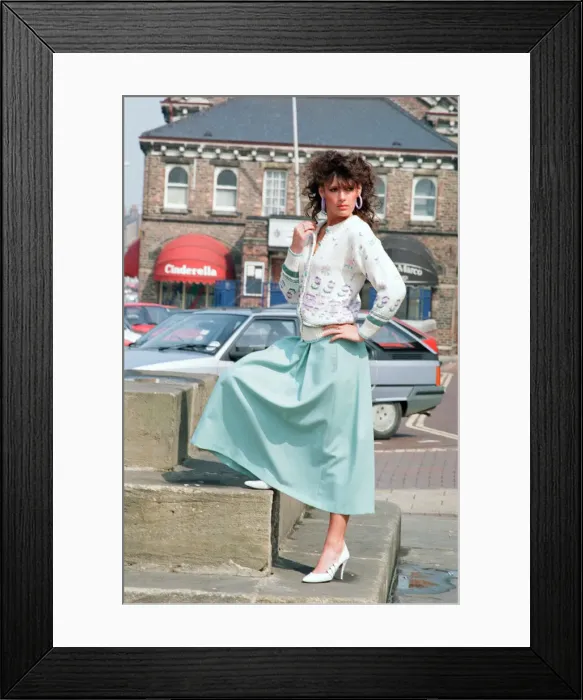 Framed Print : Northallerton & Crathorne Fashion Feature, Tuesday 15th May 1990 Framed Print : Northallerton & Crathorne Fashion Feature, Tuesday 15th May 1990