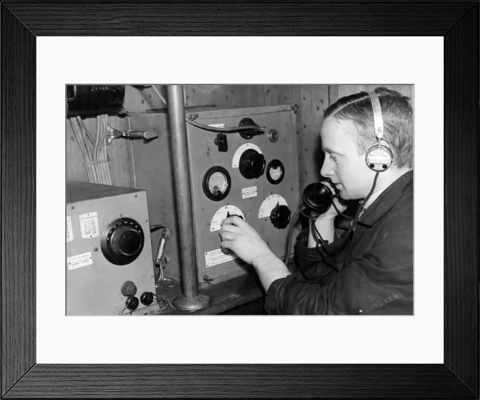 Framed Print : A crewman on board the Sunderland lifeboat. Date taken 22nd October Framed Print : A crewman on board the Sunderland lifeboat. Date taken 22nd October