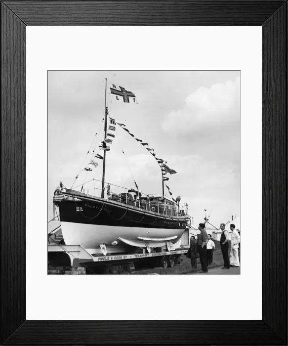 Framed Print : The lifeboat Tynesider on display at The Royal Show, The Town Moor, Newcastle Framed Print : The lifeboat Tynesider on display at The Royal Show, The Town Moor, Newcastle